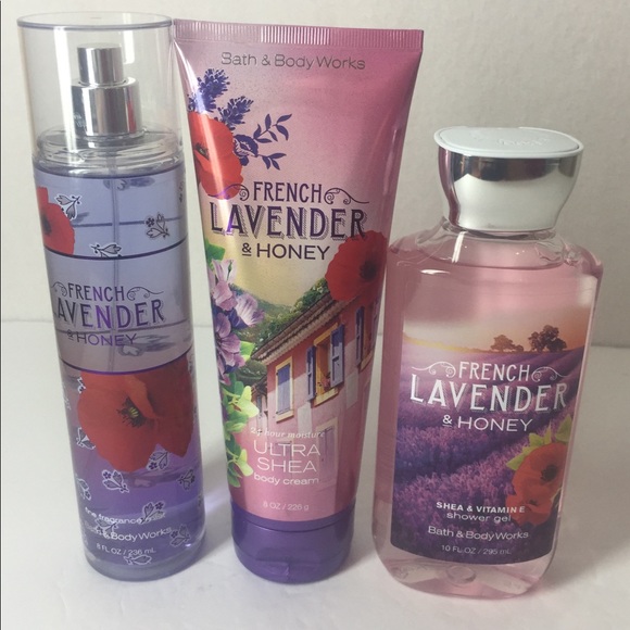 Bbw French Lavender Honey Mist Lotion Body Gel Nwt